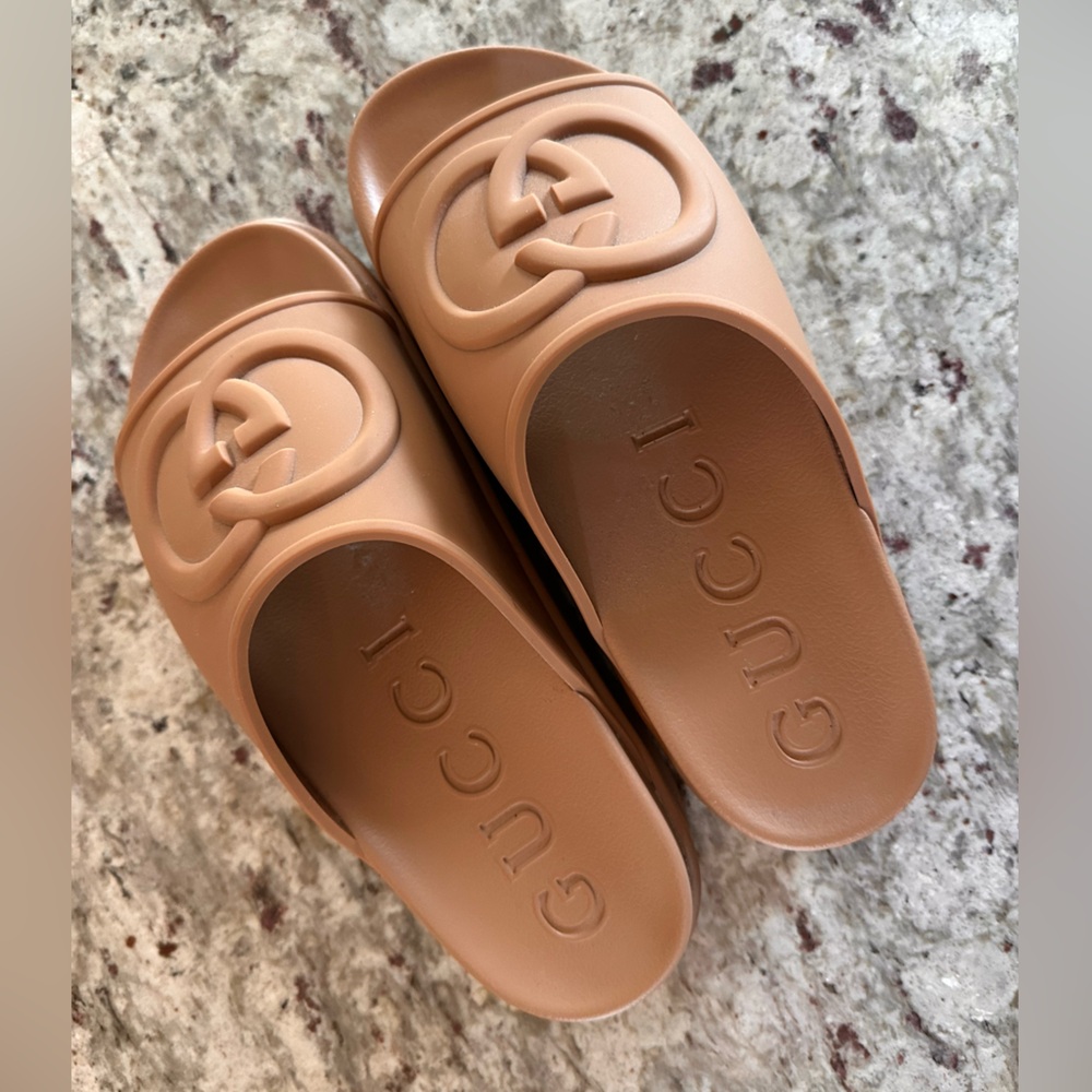 Women’s Gucci Platform Slides